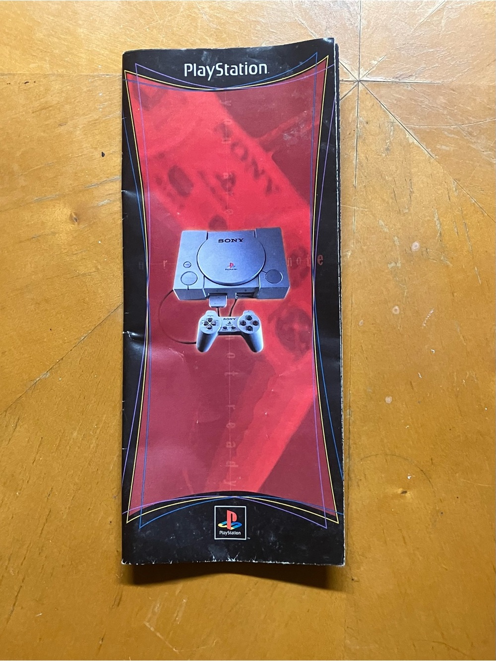 Vintage 1996 Sony PlayStation 1 PS1 Console Poster Insert